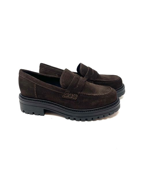 Mocassino platform IL LACCIO | AO5105CAMOSCIOTDM